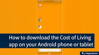 How to download the Cost of Living app on your Android phone or tablet screenshot 2