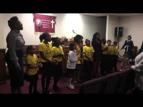 The children of New Frazier Temple COGIC