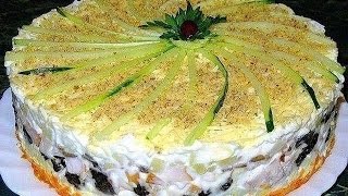 САЛАТ ЗАКУСОЧНЫЙ ТОРТ САЛАТ ЗАКУСОЧНЫЙ ТОРТ