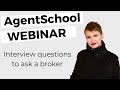 Interview Questions to Ask Brokers as a New Real Estate Agent
