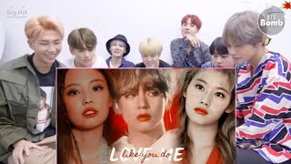 BTS REACTION TO TAENNIE x TAESANA FANMADE VIDEO 💕💜 AU