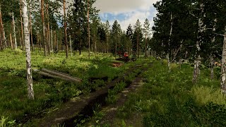 FS22 | Forestry on Karhuvaara | Forwarding time | EP03 S1