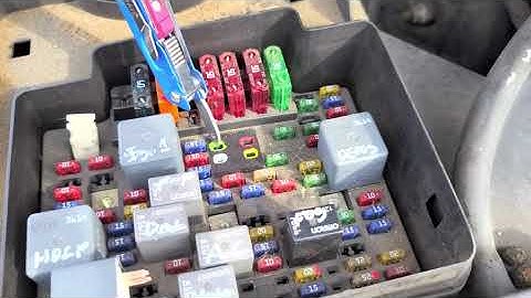 2000 Chevy Tahoe Starter Relay, Starter Fuses & Circuit Explained