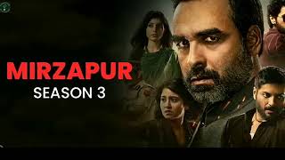 MIRZAPUR 3 - Official Trailer | Pankaj Tripathi, Ali Fazal, Divyenndu, Isha Talwar Release Date