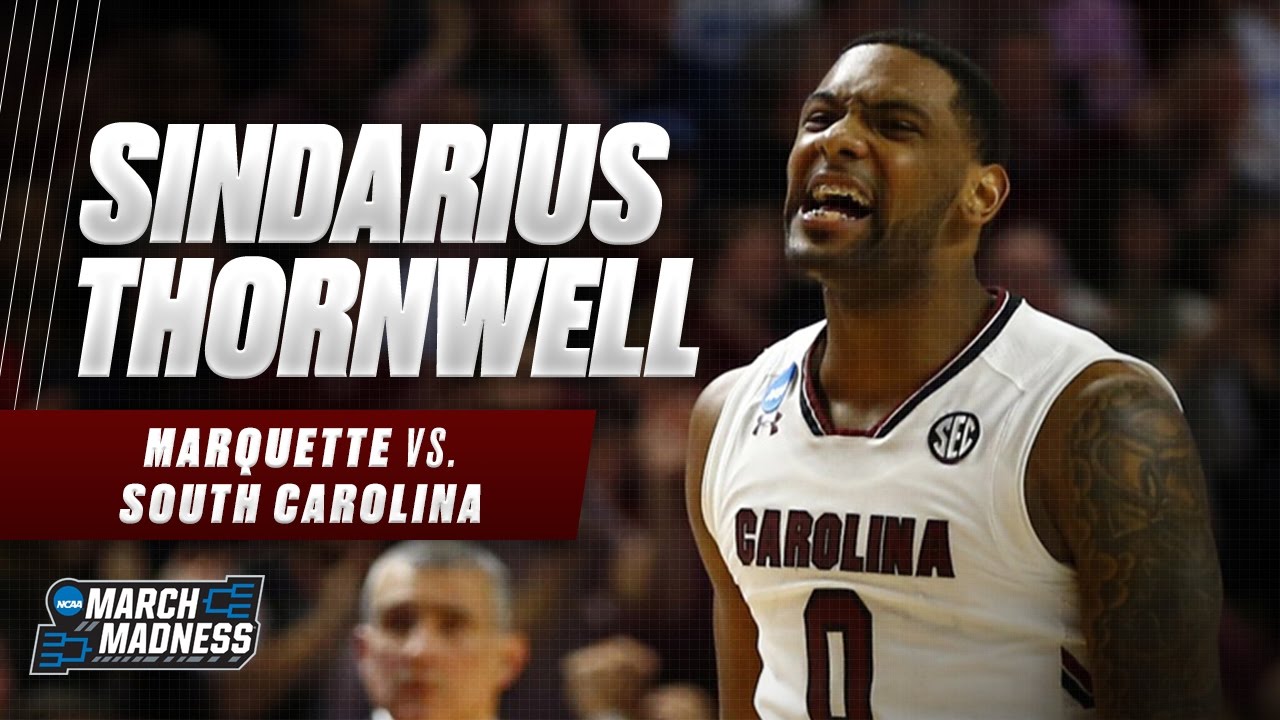 Sindarius Thornwell leads South Carolina in everything