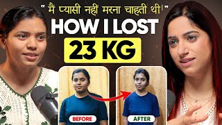 How She Lost 23 Kg  Weight Loss Journey of Jyoti | Reversed PCOD with I'MWOW | By GunjanShouts