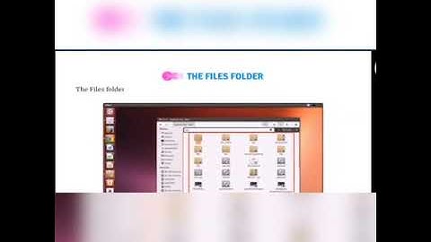 Class-4 Chapter-3 ( Files and Folders)