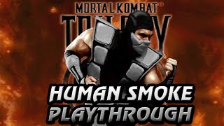 Mortal Kombat Trilogy PC Human Smoke Playthrough (Very Hard) HD 60fps
