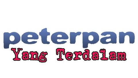 Peterpan Yang Terdalam karaoke lirik video