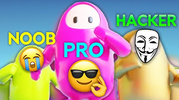 NOOB vs PRO vs HACKER - Fall Guys