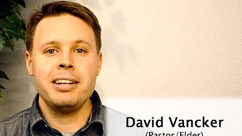 Big God, Big Gospel, My Story - David VanAcker