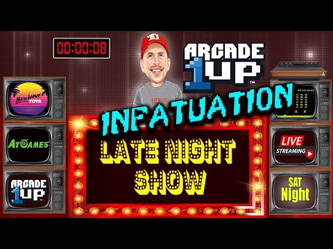 LATE-NIGHT REXERSHOW- Arcade 1UP INFATUATION!! & More from therexershow
