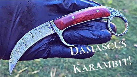 Forging a Damascus Karambit!