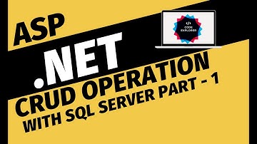 ASP NET With SQL SERVER CRUD OPERATION PART 1