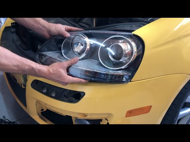 VW Mk5 Headlight Removal the Right Way 