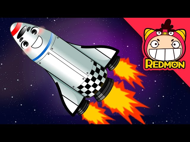 Rocket song | Vehicle song | Nursery Rhymes | REDMON class=