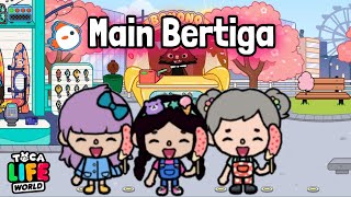 Main Bertiga || Drama Toca Life world ||  Toca Boca Indonesia