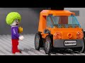 LEGO Experimental Clown Car STOP MOTION LEGO Clown Pranks Civilians | Billy Brick Compilations