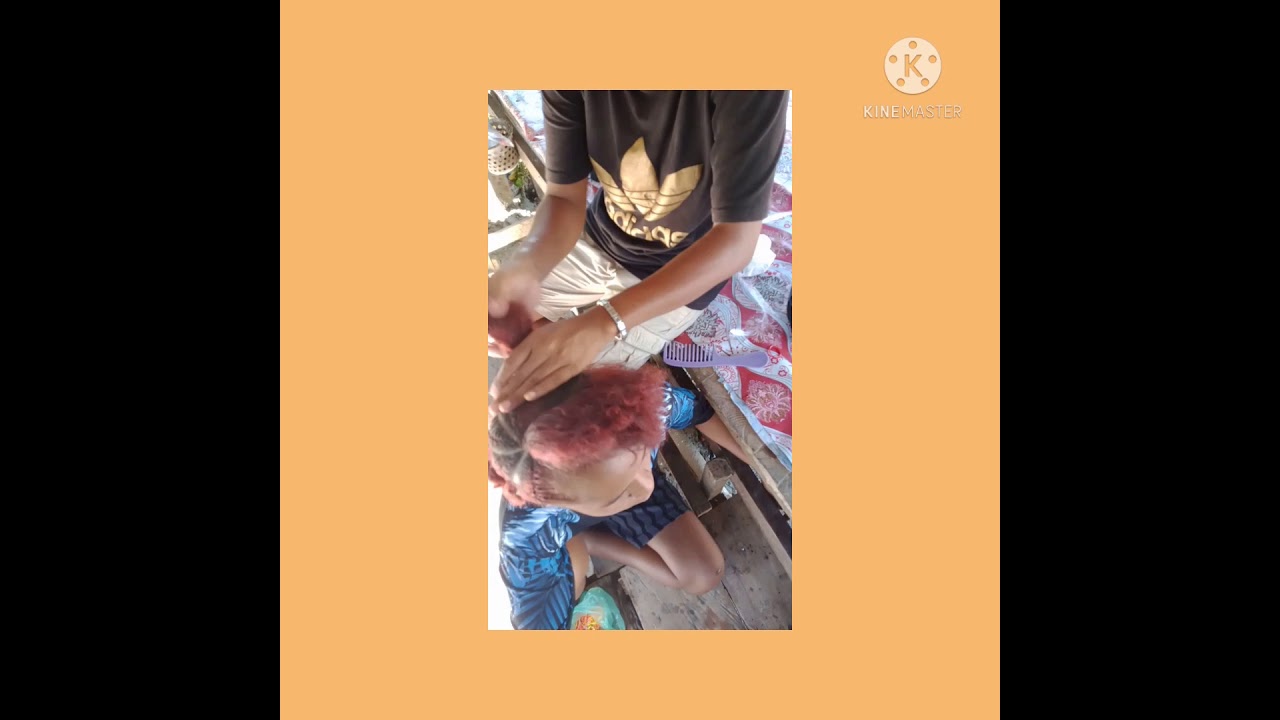 Cara Anyam Rambut Tempel/Lengket(anyam dalam) - YouTube