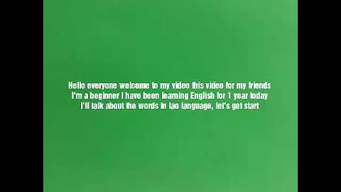 Learn lao language lesson 2 for the first meet