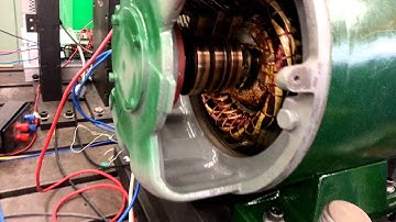 DFIG test rig, Machine