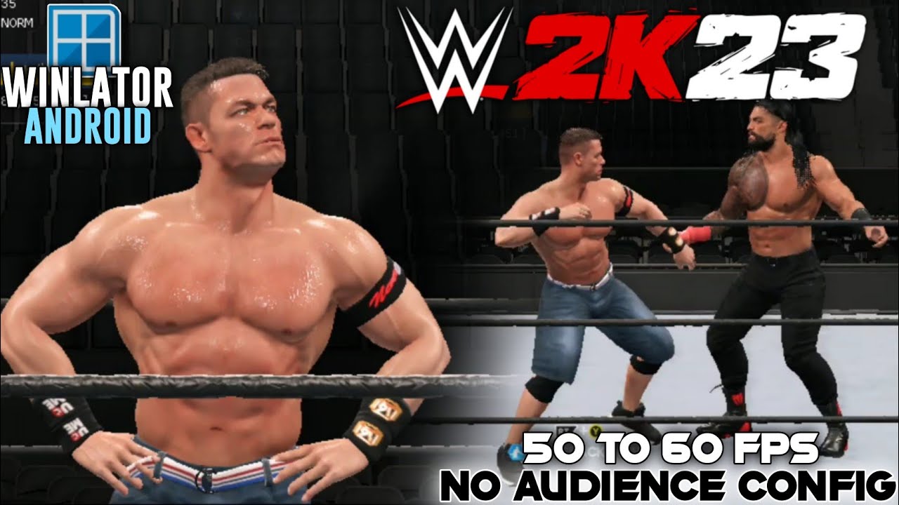 WWE 2K23 on Android Winlator Cmod v11 Gameplay Test Snapdragon 8s Gen 3 ...