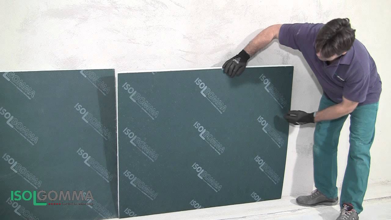 Isolamento termo acustico biwall: parete doppia youtube Isolare una parete interna