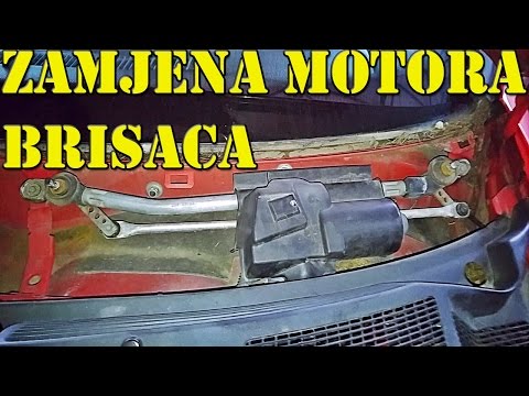 HOW TO / URADI SAM: ZAMJENA MOTORA BRISACA