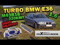 UTURBIAMY BMW E36 1.6 M43B16 - DOLOT, INTERCOOLER - Silnik którego nikt nie chce cz. 1/2