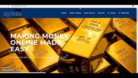 Electro Ponzi Script Installation Video -Download