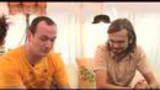 fujiya and miyagi in conversation on electric picnic tv
