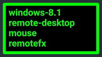 Erratic mouse movement in 3D games over RDP with RemoteFX