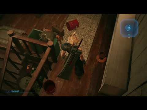FINAL FANTASY VII REMAKE (HARD) チャプター8 エアリスの家を音を立てずに一回で出る