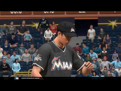 MLB The Show 17 (PS4) (Miami Marlins Season) Game #27: MIA @ TB