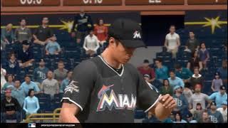 MLB The Show 17 (PS4) (Miami Marlins Season) Game #27: MIA @ TB
