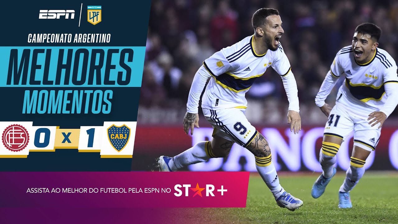 BENEDETTO DECIDE NO FIM, BOCA JUNIORS VENCE LANÚS E ASSUME LIDERANÇA PROVISÓRIA DO ARGENTINO