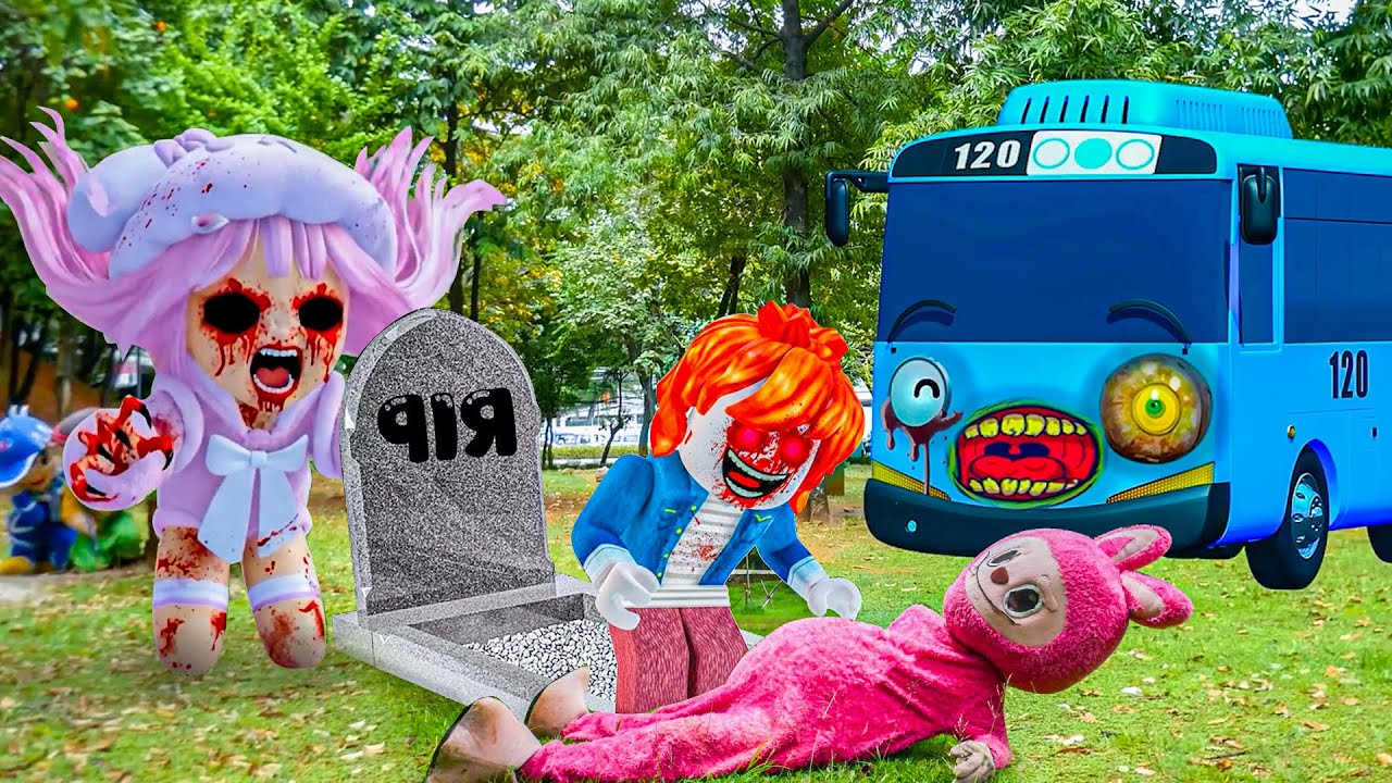 BADUT LABUBU H4MIL MELAHIRKAN !!! DRAMA BADUT BOBOIBOY VS TIFFANY123, H4NTU BUS TAYO, MIMI CUCU