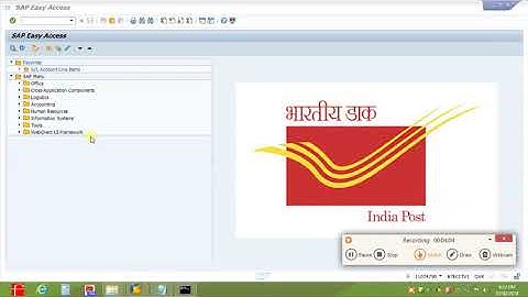 CSI Cheque Request by SOs to HO Part 1 for Various Payments in SAP  Indiapost