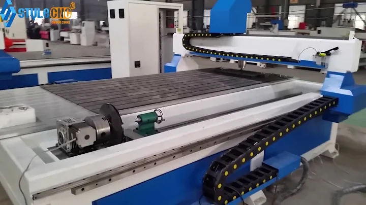 STYLECNC® CNC router machine with rotary for 4 axis