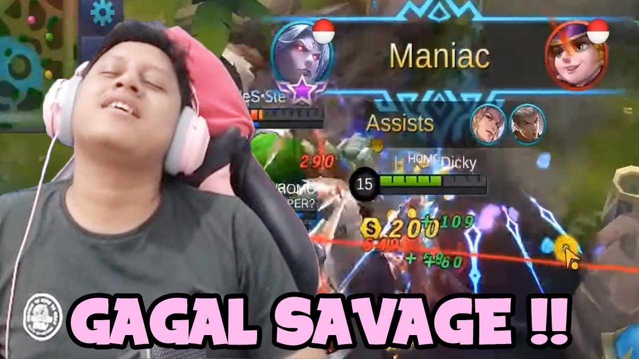 Gagal Savage Gara Gara Team HOMO Mobile Legends Indonesia YouTube