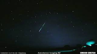 Meteors over the last 10 nights