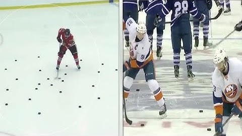 Kane and Tavares amazing stickhandling