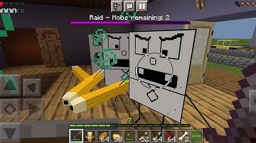 SpongeBob Hello Neighbor Apocalypse Mod Minecraft Pocket Edition - Gameplay #2