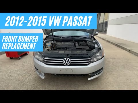 How to replace a 2012-2015 Volkswagen Passat front bumper | ReveMoto