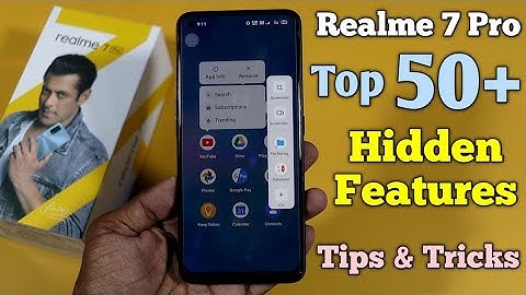 Realme 7 Pro Top 50+ Hidden Features || Realme 7 Pro Tips & Tricks in Hindi