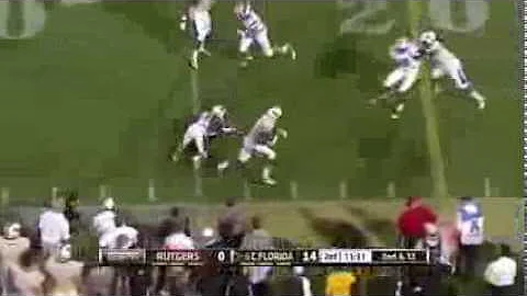 Freshman William Stanback mows over Rutgers Freshm...