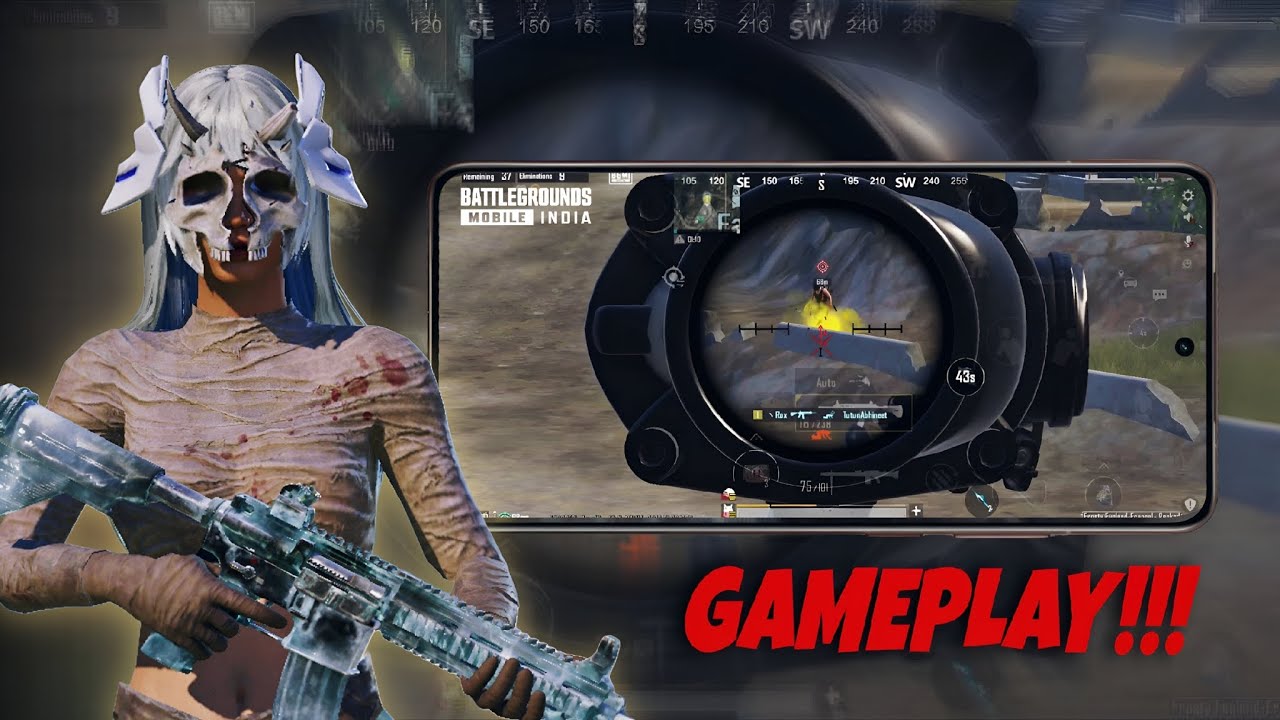 BGMI/PUBGM GAMEPLAY | 4 FINGER GYRO | 60 FPS | REALME GT 6T 