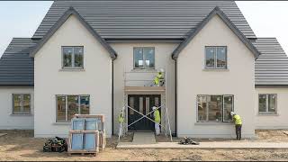 European House Renovation Timelapse  Complete Transformation from Old to Luxury Home #timelapse
