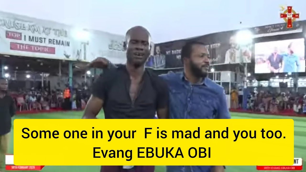 Some one is mad in your F and U are mad too.Evang EBUKA OBI zionprayermovementoutrreach.#viral #vir