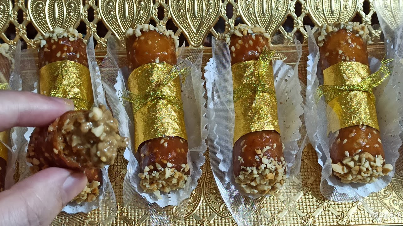 حلويات الاعراس بدون شوكولا 😍 سيقار الجنجلانية معسلين مع حشوة الشامية(حلوة الترك)